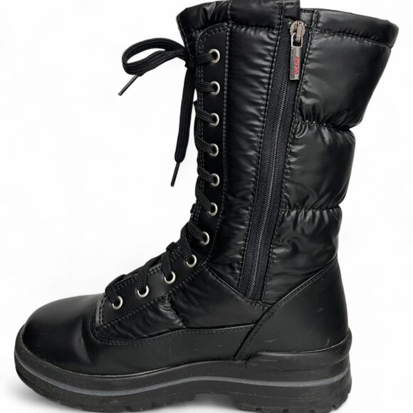 Olang Women's Black Lace Up Waterproof Insulated Winter Boots EU 38 USA 7.5 - Picture 5 of 13